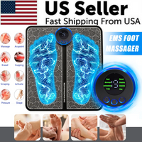 EMS Leg & Foot Massager with Muscle Pain Relief