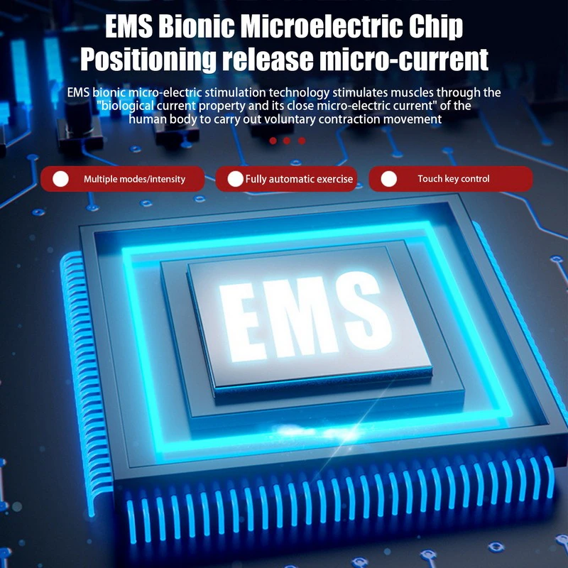 EMS Leg & Foot Massager with Muscle Pain Relief